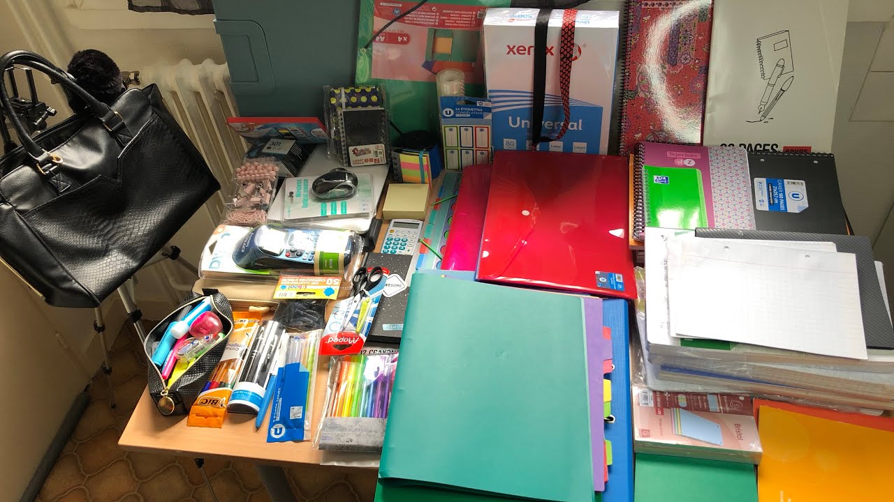 151) BACK TO SCHOOL :FOURNITURES SCOLAIRE 1ère ANNÉE INFIRMIÈRE EN IFSI 😉🤲 INCHALLAH