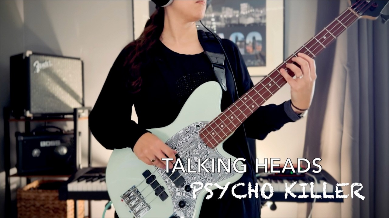 Talking Heads - Psycho Killer (Bass Cover)