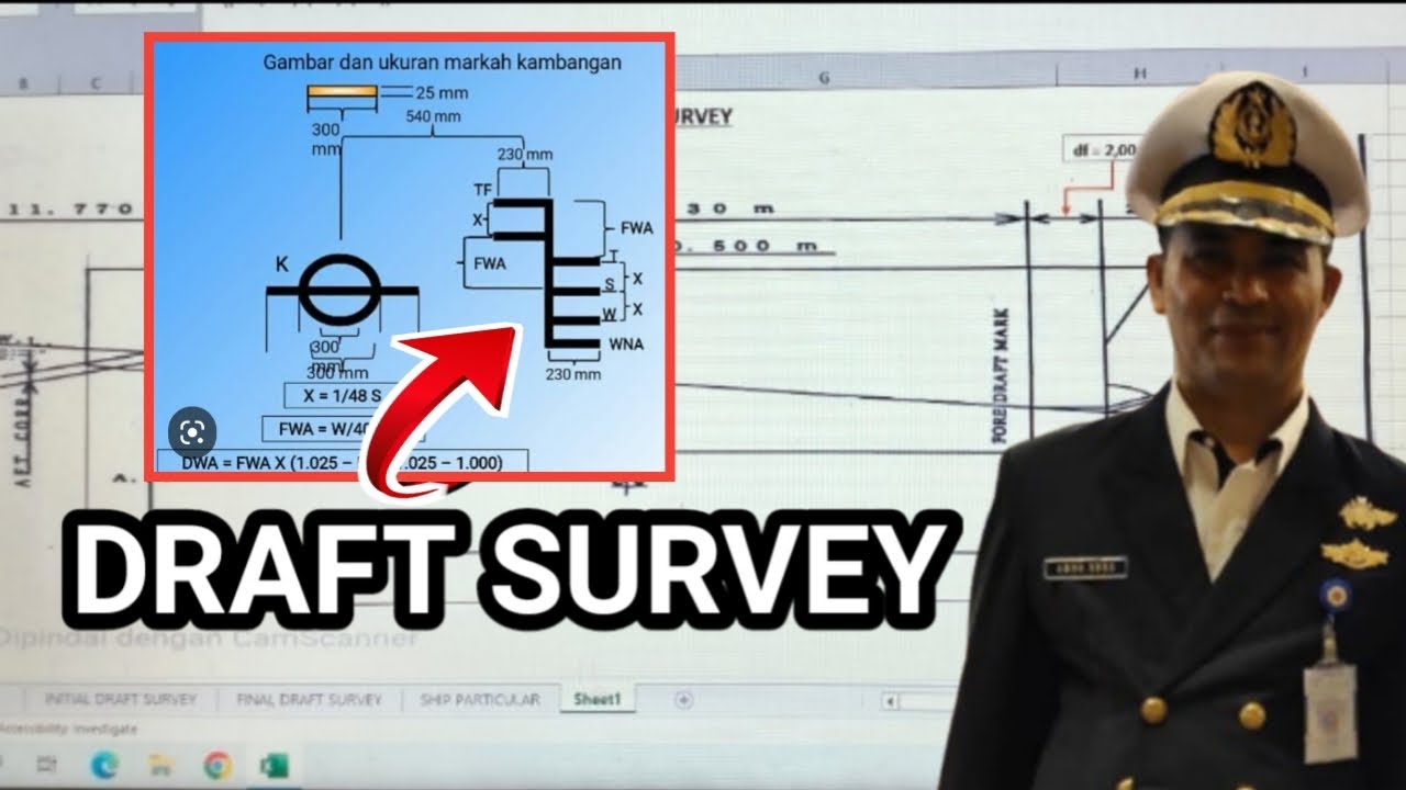DRAFT SURVEY MANUAL CALCULATION
