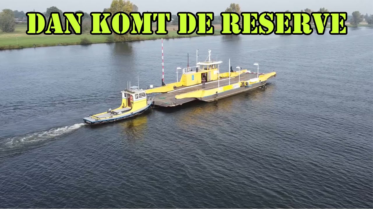 Veerpont Maasbommel alweer stuk, nu de roerproppellor besturing die het begeeft.