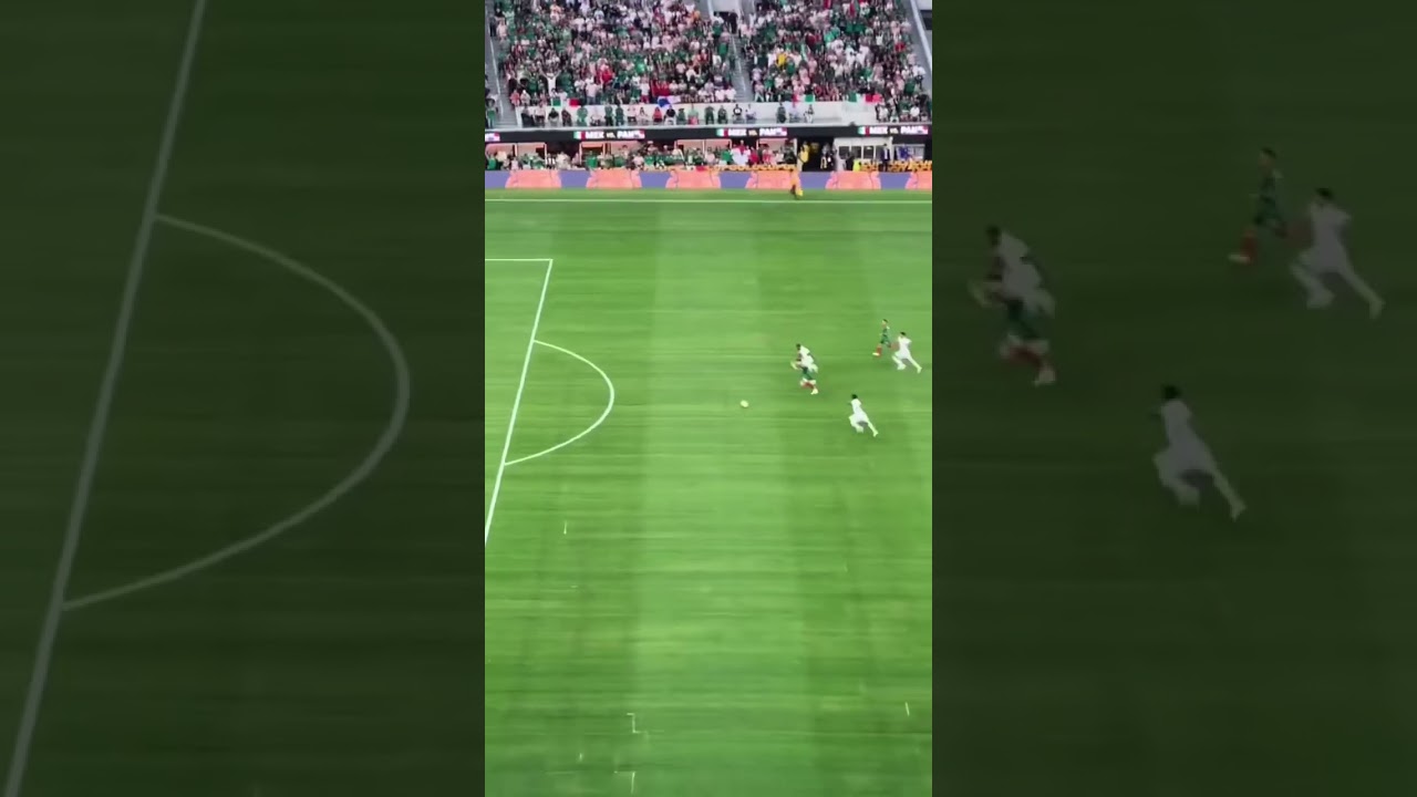 El gol de Santi Gim&eacute;nez en la Final de la Copa Oro desde la grada