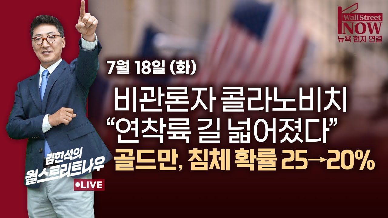 [김현석의 월스트리트나우] 비관론자 콜라노비치 