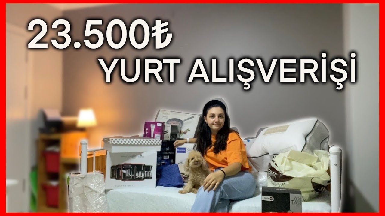 yirmiüç bin tl yurt alışverişi