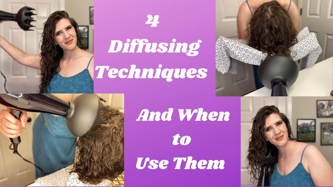 4 Diffusing Techniques for Wavy and Curly Hair: When and How to Use Them