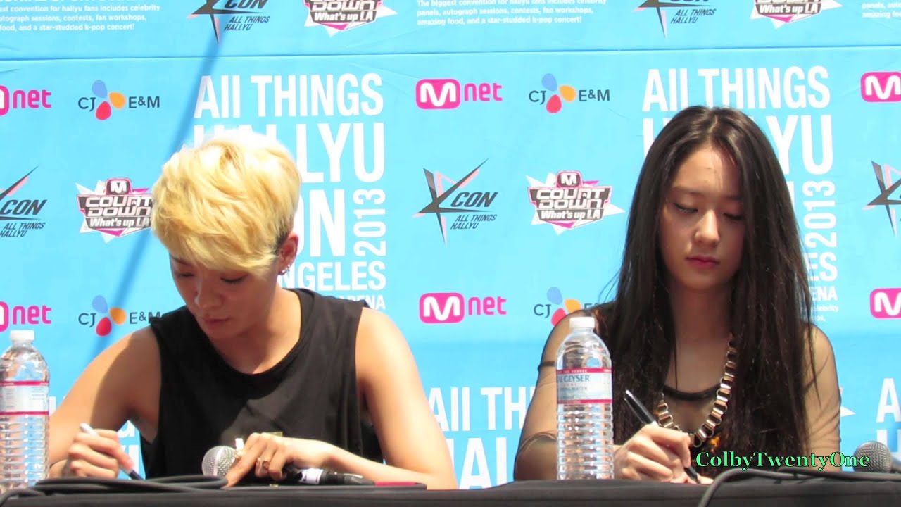 130825 f(x) Fansigning Kcon