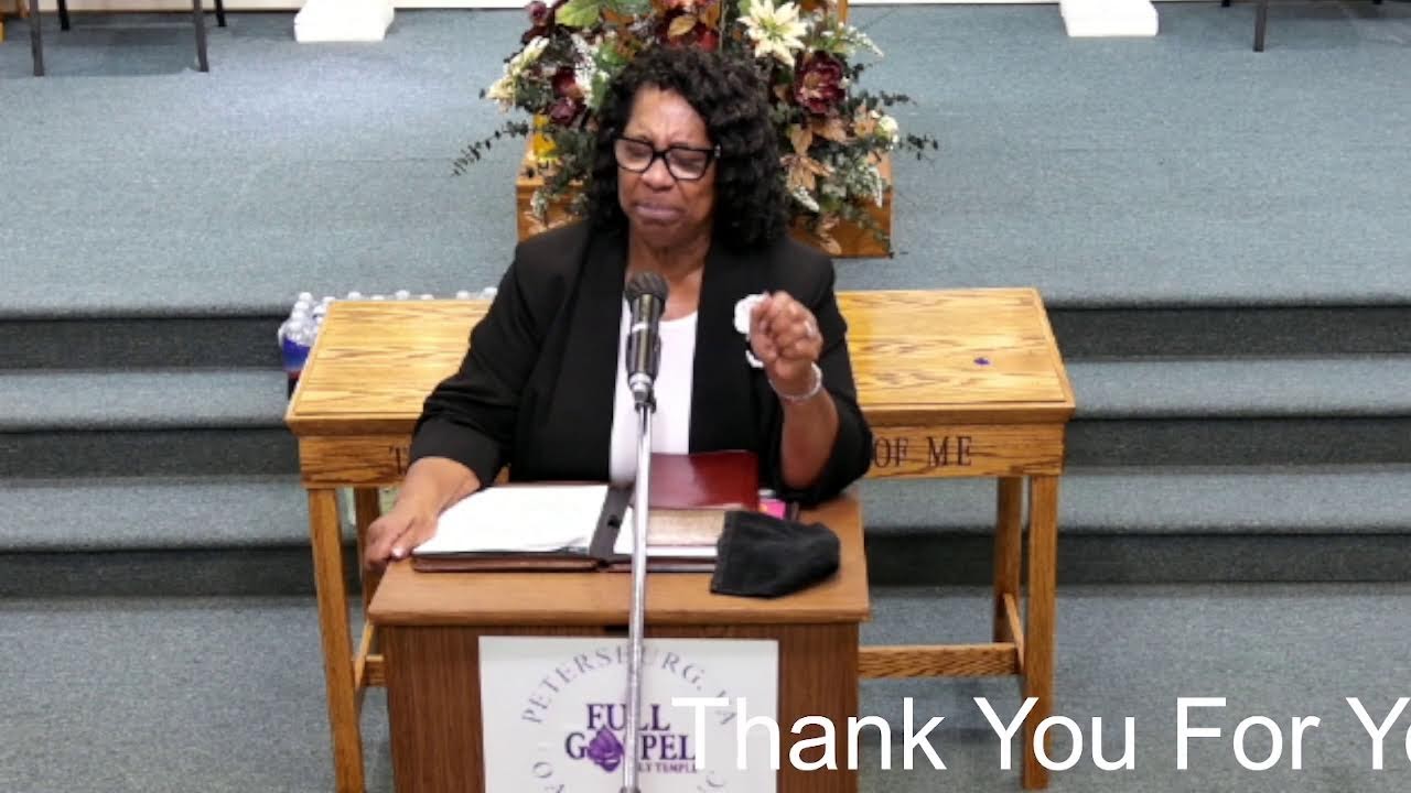 FGHT -Pastor Dianne Cooper -Wednesday Night Bible Class