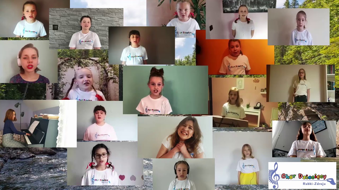 Ch&oacute;r Dziecięcy Rabki-Zdroju - A ja patrzę, a ja słucham / #choir #quarantine