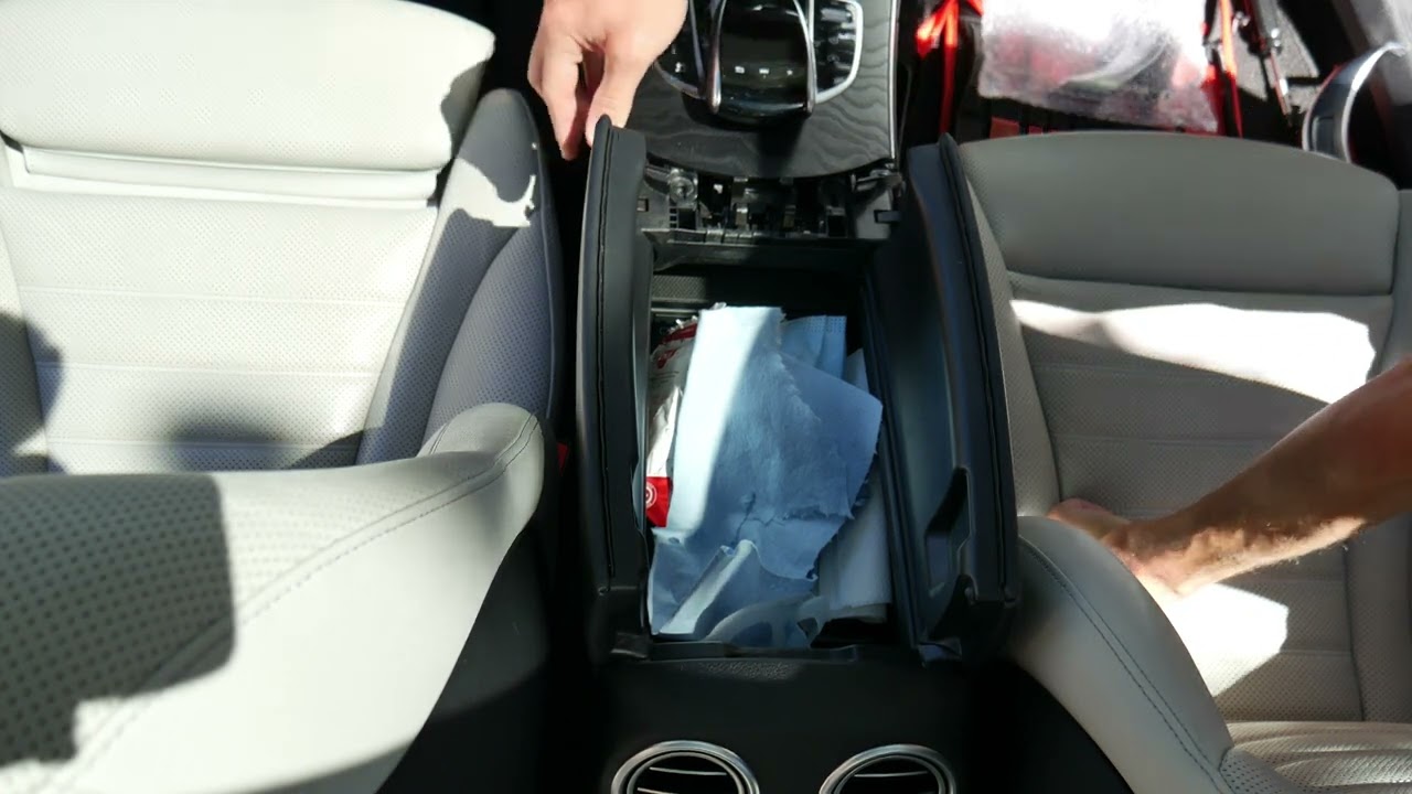 Mercedes Benz Console Cover Armrest Replacement for C Class 2015-2021 W205 (C300, C43 AMG)