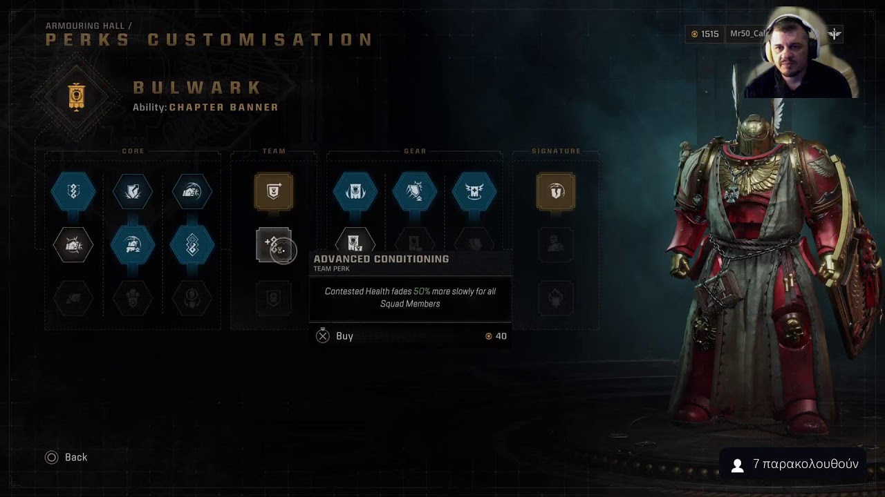 Let's Play Warhammer Spacemarine 2 Techmarine Class Live!!