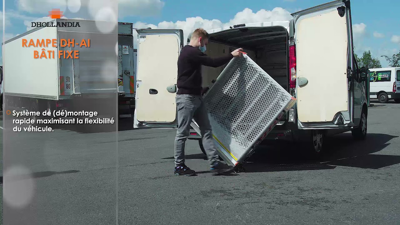 NOUVELLE GAMME ! Les rampes intérieures pliables DH-AI - DHOLLANDIA FRANCE