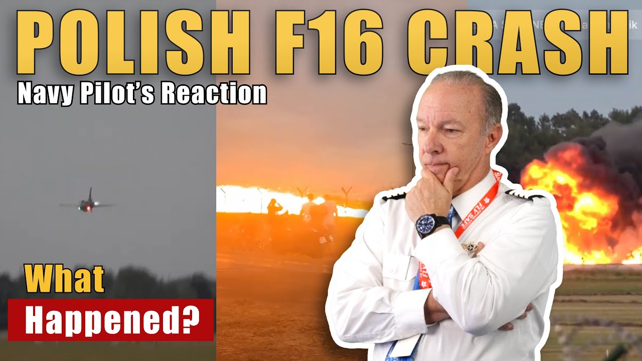 F-16 Crash During Air Show Rehearsal – Pilot Killed