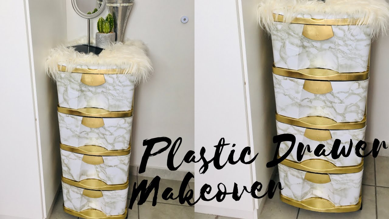 Plastic Drawer Makeover | An Epic DIY Fail 🥴 | South African YouTuber