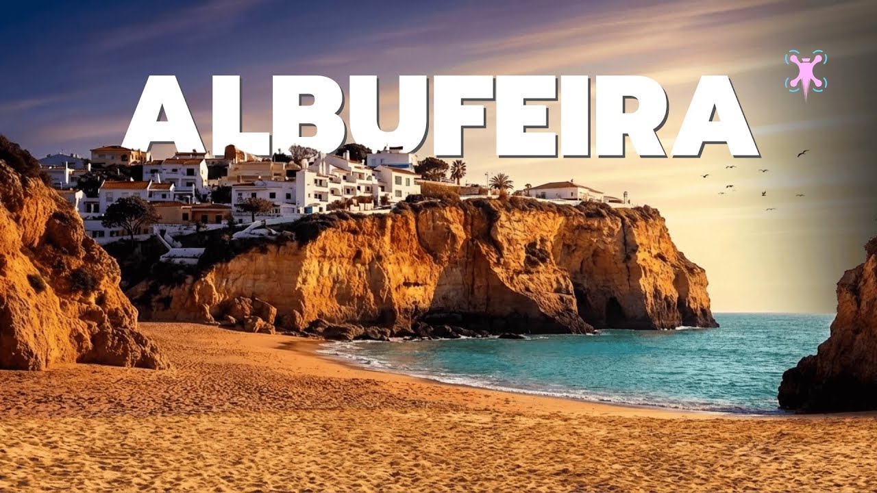 Mit der Drohne: Die Küste von Albufeira [4k]