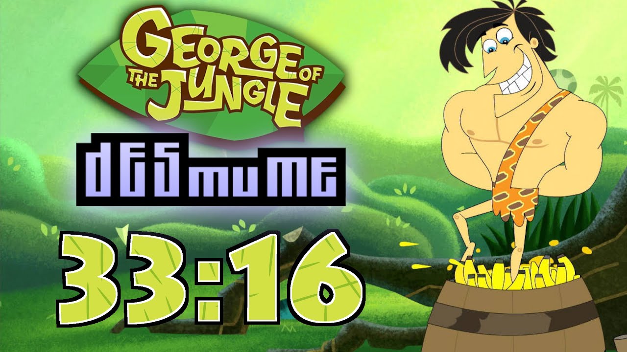 George of the Jungle (DESmuME) | 100% World Record Speedrun - 33:16
