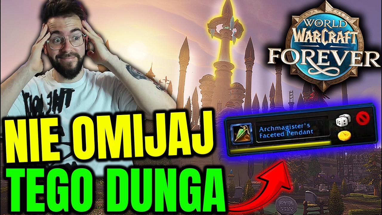 DALARAN został OTWARTY dzisiaj w WoW Forever! Ten NOWY DUNGEON dropi CHORE ITEMY! Musisz go zrobić!