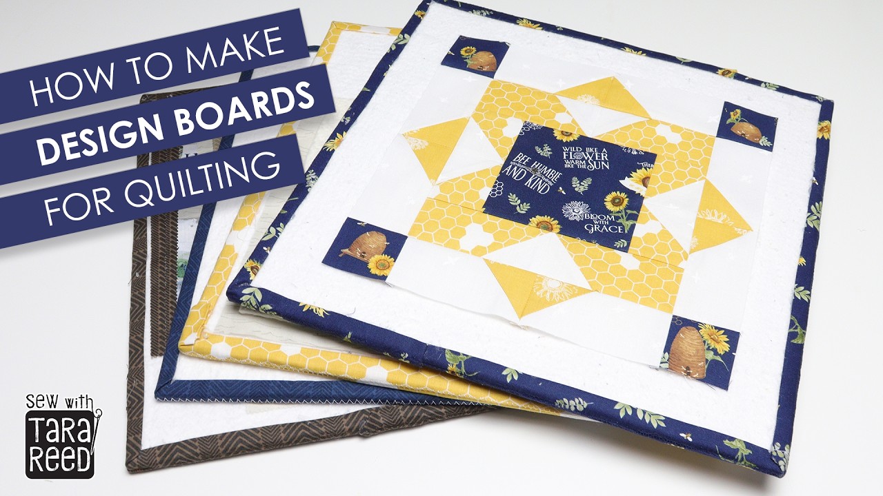 How to make a DIY Quilt Block Design Board - and why you should!