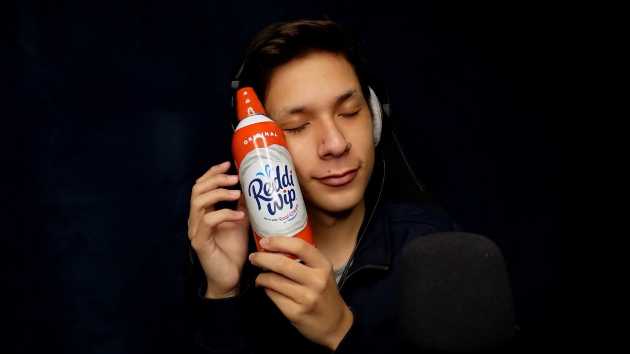 Whipped Cream ASMR Mouth Sounds
