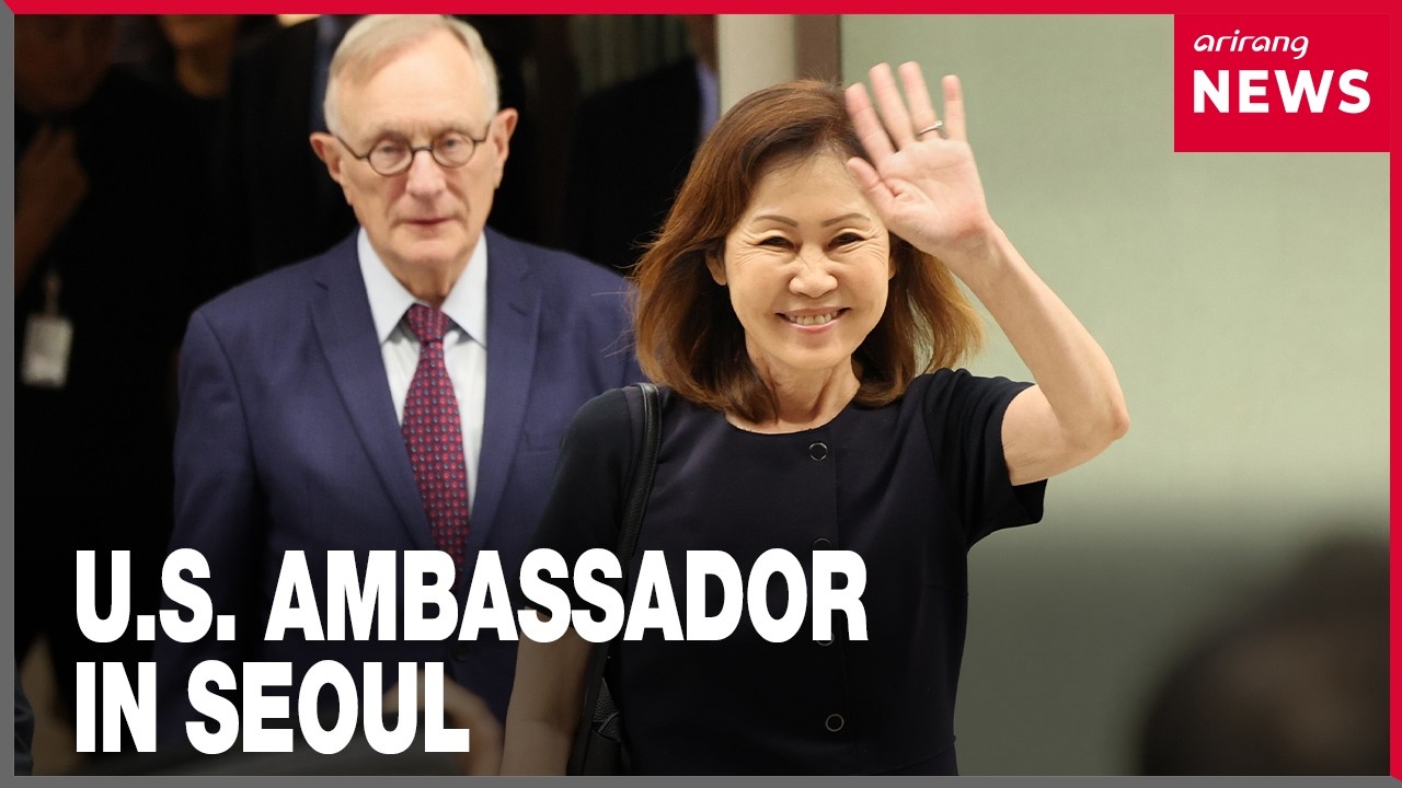 New U.S. Ambassador to Korea speaks to press upon Seoul arrival, reaffirming alliance strength