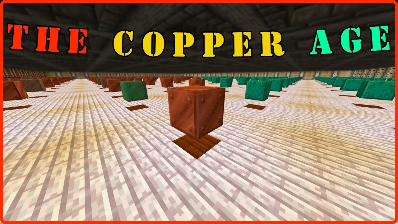 Collecting infinite Copper for my future new ultimate mega-project! #letsplay #minecraft #gaming