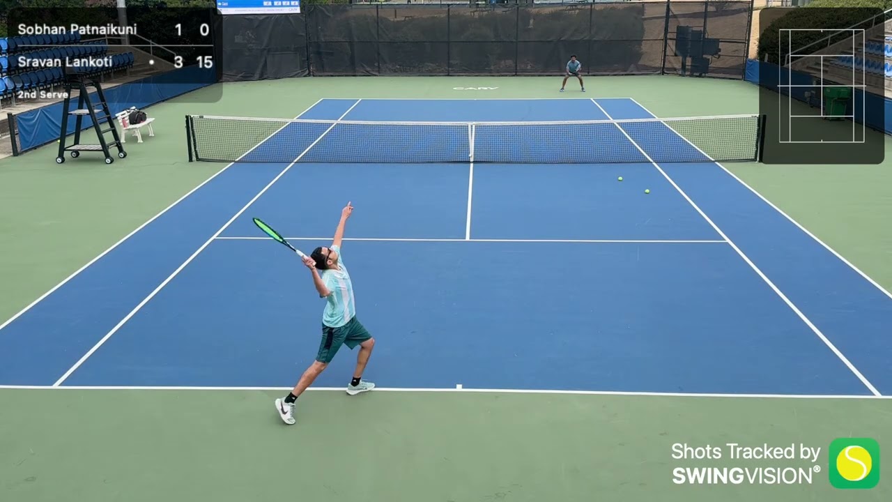 Sobhan vs Sravan tennis match on mar 07th 2026 at CTP