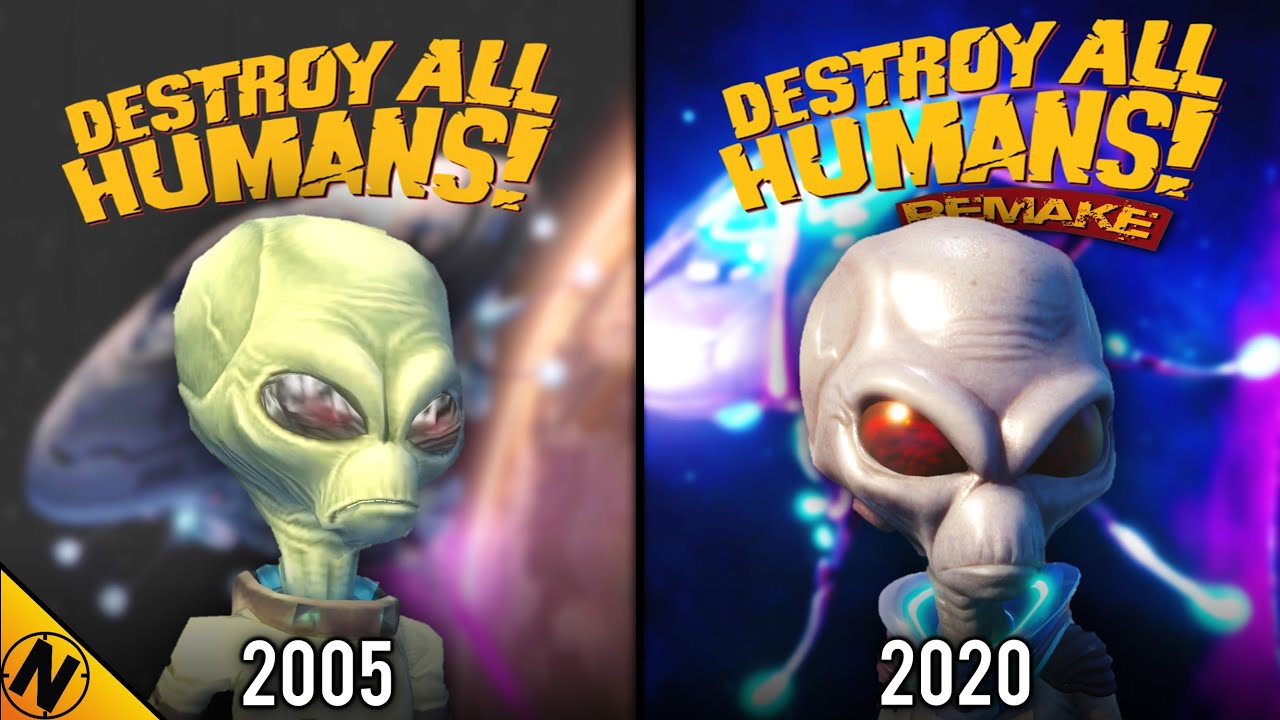 Destroy All Humans Remake vs Original | Direct Comparison