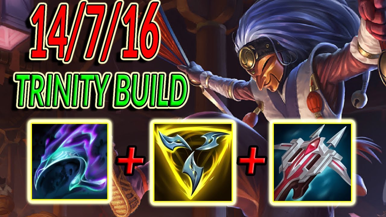 TRINITY is huge for SHACO JUNGLE S14.10