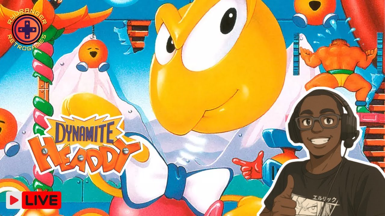 TREINANDO O DYNAMITE HEADDY DE MEGA DRIVE - AO VIVO!!!