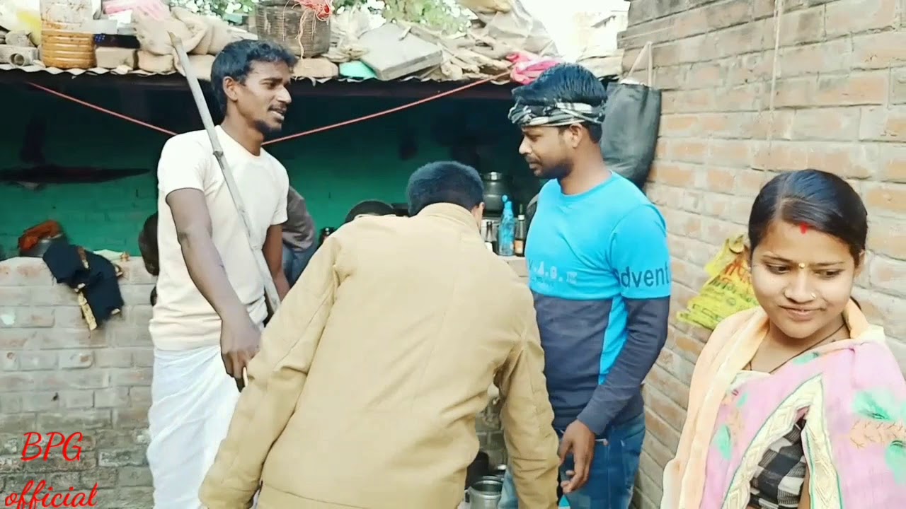 Khichdi par comedy devar bhaujai me jhagda