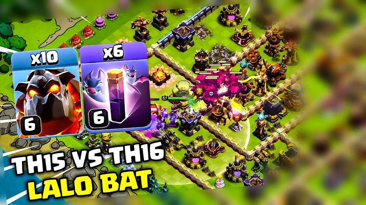 This Attack DESTROYS ANY MAX TH16? Th15 vs Th16 Max Attack Strategy - COC