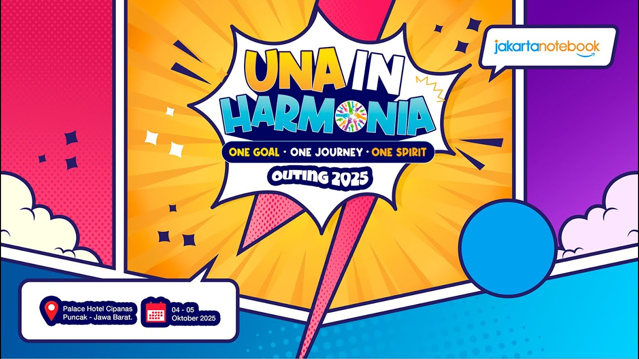 OUTING JAKARTA NOTEBOOK 2025 - UNA IN HARMONIA