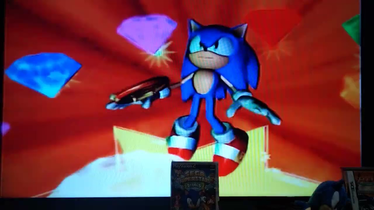 SEGA SUPERSTARS TENNIS™ PLAYSTATION 2 SAMBA DE AMIGO TAILS VS SONIC