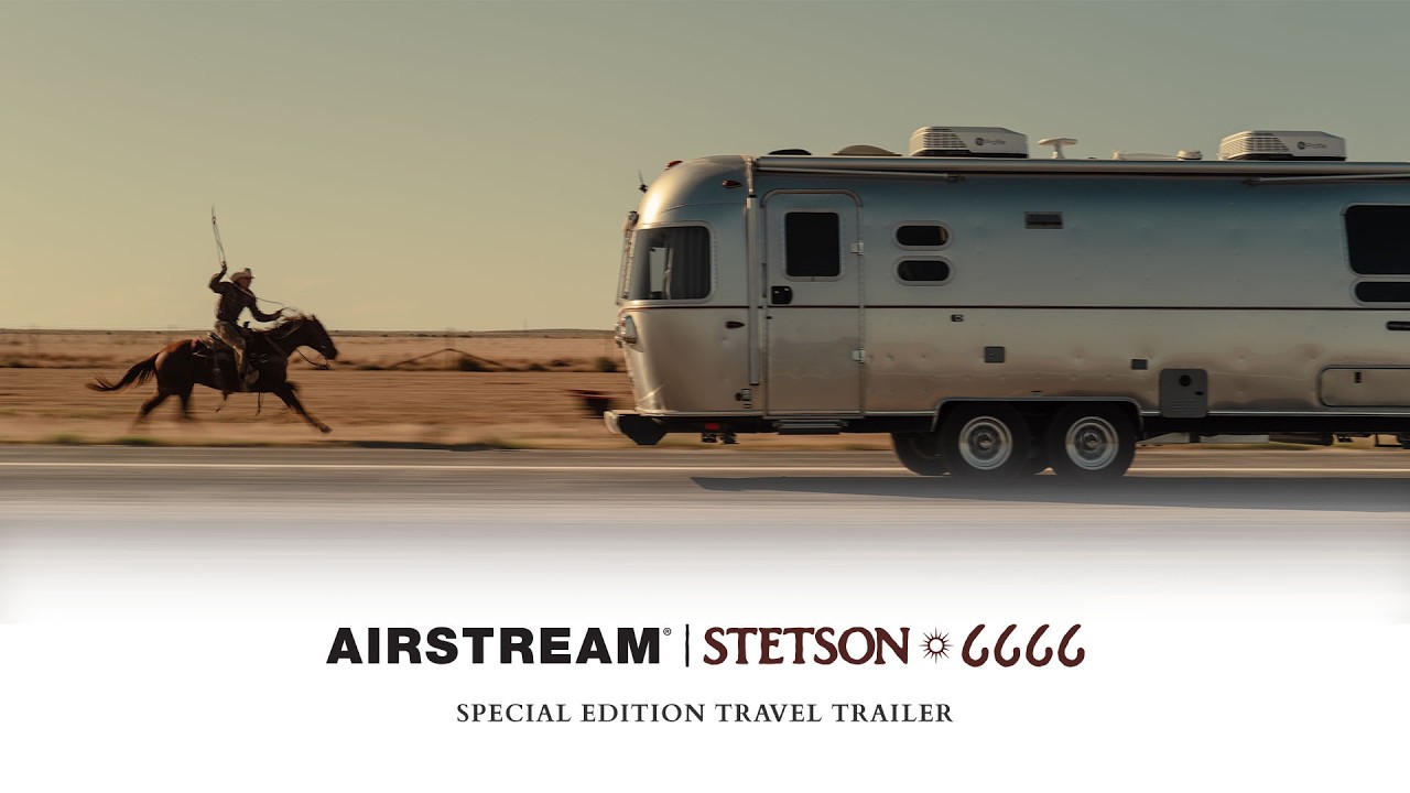 Introducing the Airstream Stetson + 6666 Special Edition Travel Trailer
