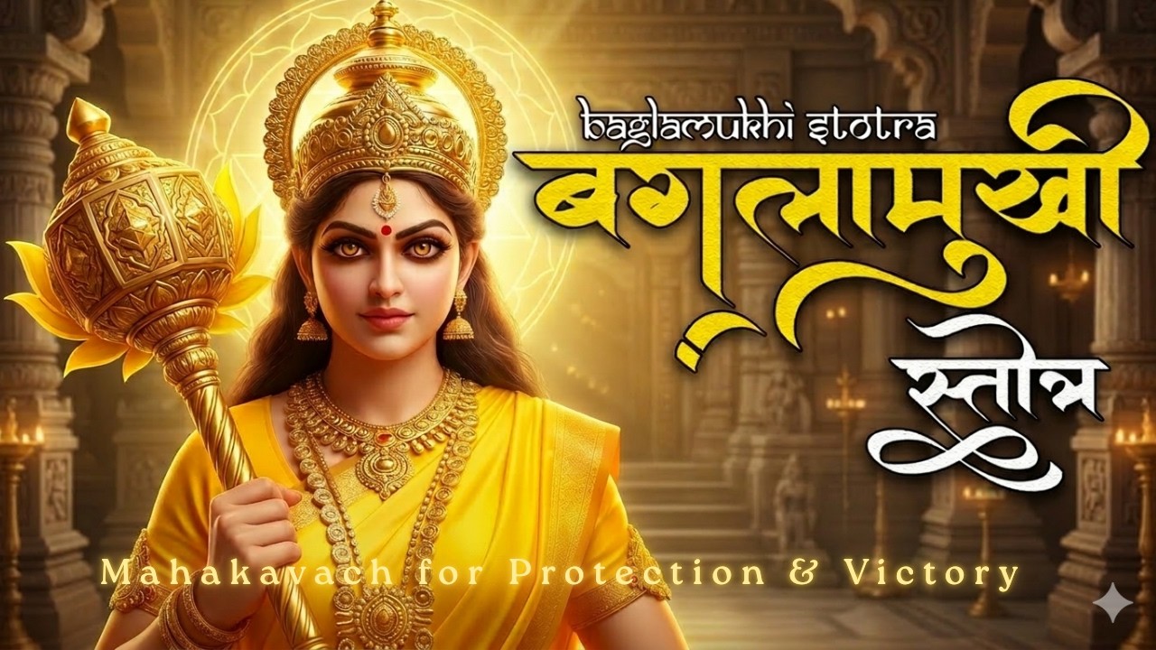 बगलामुखी स्तोत्रम् | Baglamukhi Stotram | Mahakavach | Navratri Special Bhajan