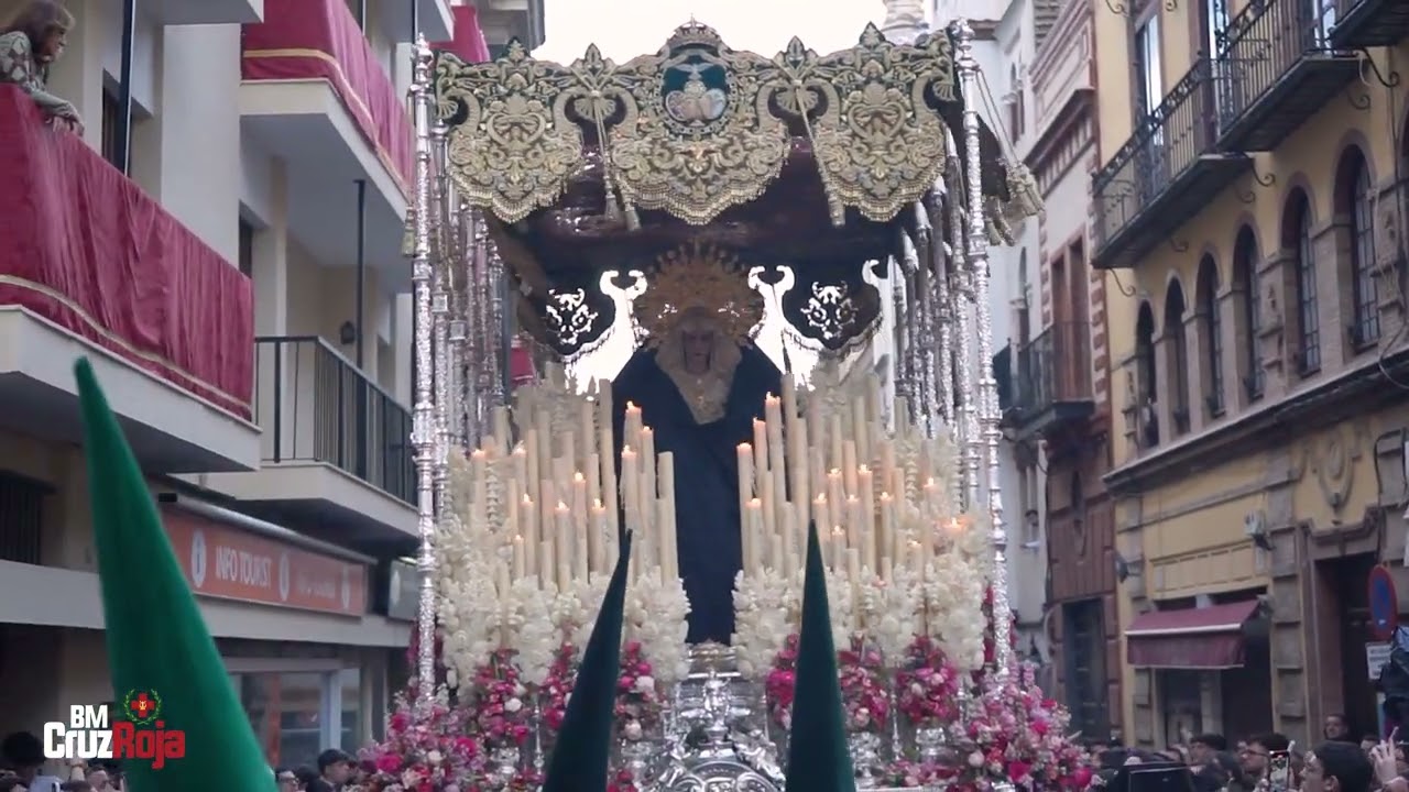 La VIRGEN DEL ROCÍO en la Cuesta del Rosario | Lunes Santo 2025