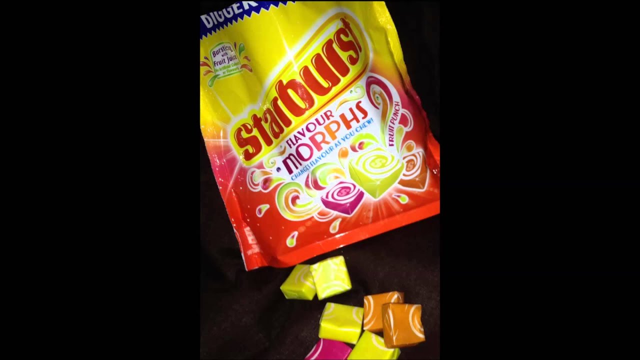 ASMR Eating Starburst Flavour Morphs