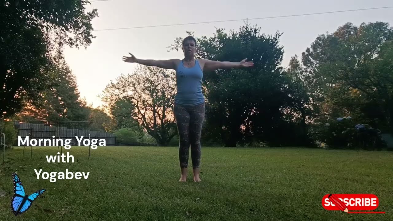 Cloud Salutation with Yoga Bev