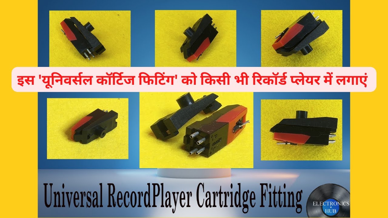 Universal Cartridge Fiitting || Multiple Used For All Types Of Record Players ||