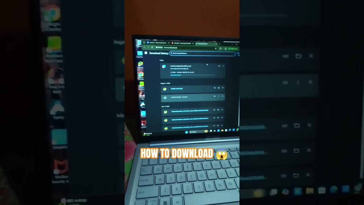 How to download and install virtual DJ 2025😱#virtualdjtutorial #virtualdj#laptop#djmixsong