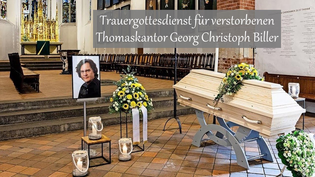 Trauergottesdienst f&uuml;r verstorbenen Thomaskantor Georg Christoph Biller | Biller's funeral service