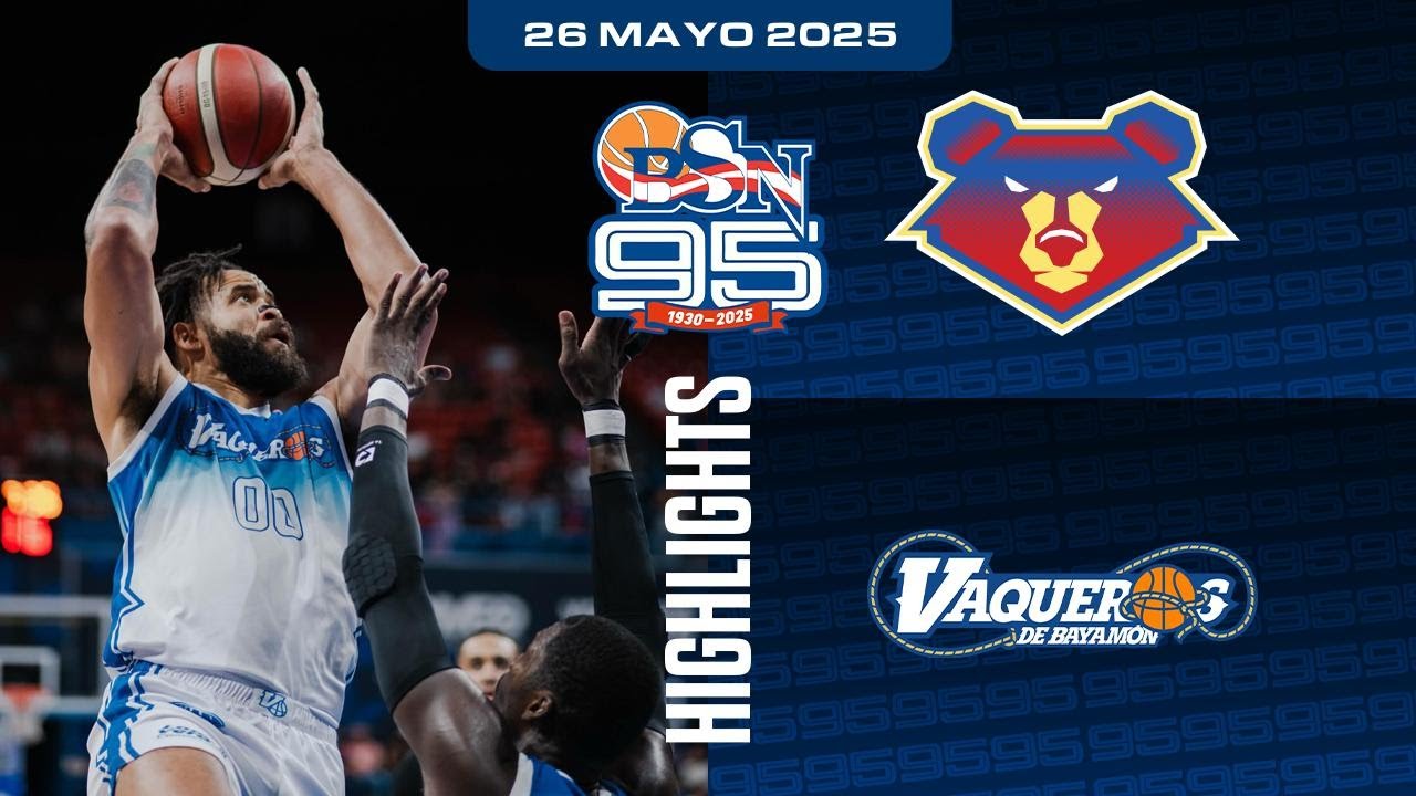 Highlights - Osos de Manati vs. Vaqueros de Bayamon - BSN 2025