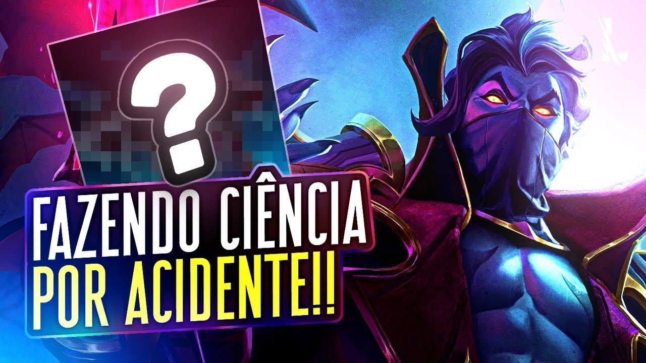 O TESTE DO KASSADIN DE PROJETOR PSÍQUICO SE TRANSFORMOU NUMA CIÊNCIA?? | LoL Wild Rift 