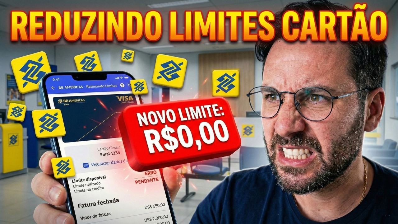 BANCO DO BRASIL ZEROU SEU LIMITE? O Motivo Assustador do Corte em Massa! (Eu Avisei)