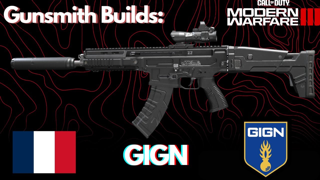 GIGN MW3 Builds