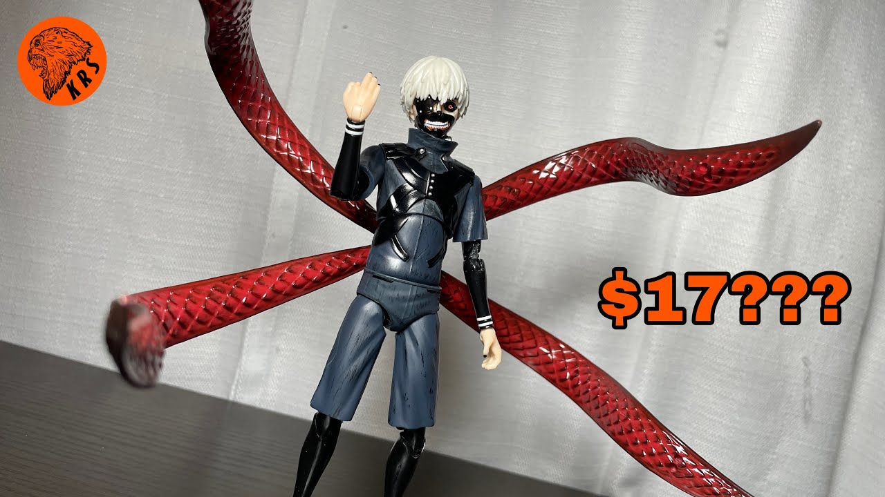 Tokyo Ghoul Ken Kaneki Jazwares Total Anime Toy Review
