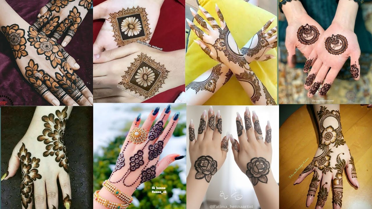 New mehndi designs ❤️|| simple unique stylish decent mehndi designs|| flower mehndi designs ❤️