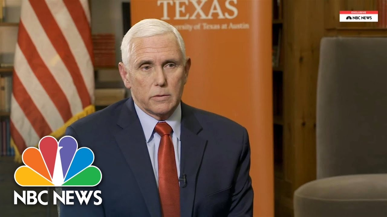 Full interview: Pence's 2024 decision will come &lsquo;by spring'