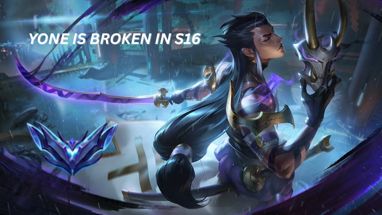 YONE IS BROKEN IN S16 #rank #leagueoflegends #wildrift #capcut #riotgames #jgdiff #yone #yonecombos