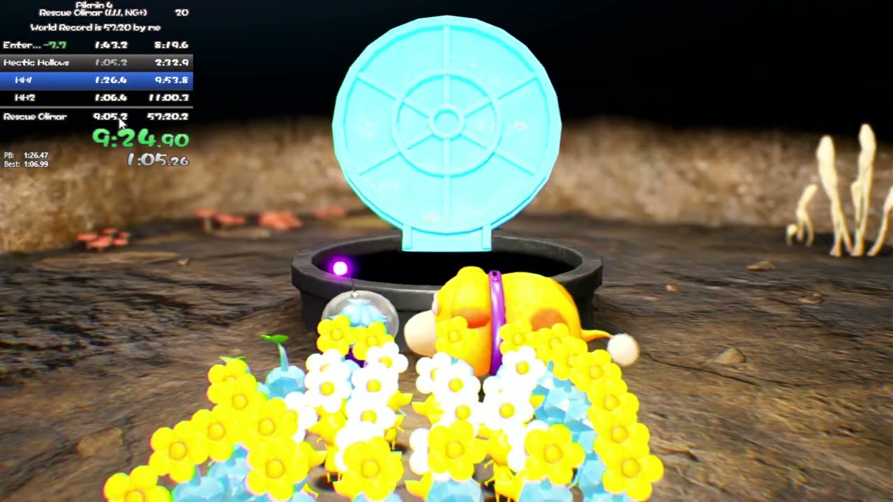Pikmin 4 Rescue Olimar NG+ in 56:38