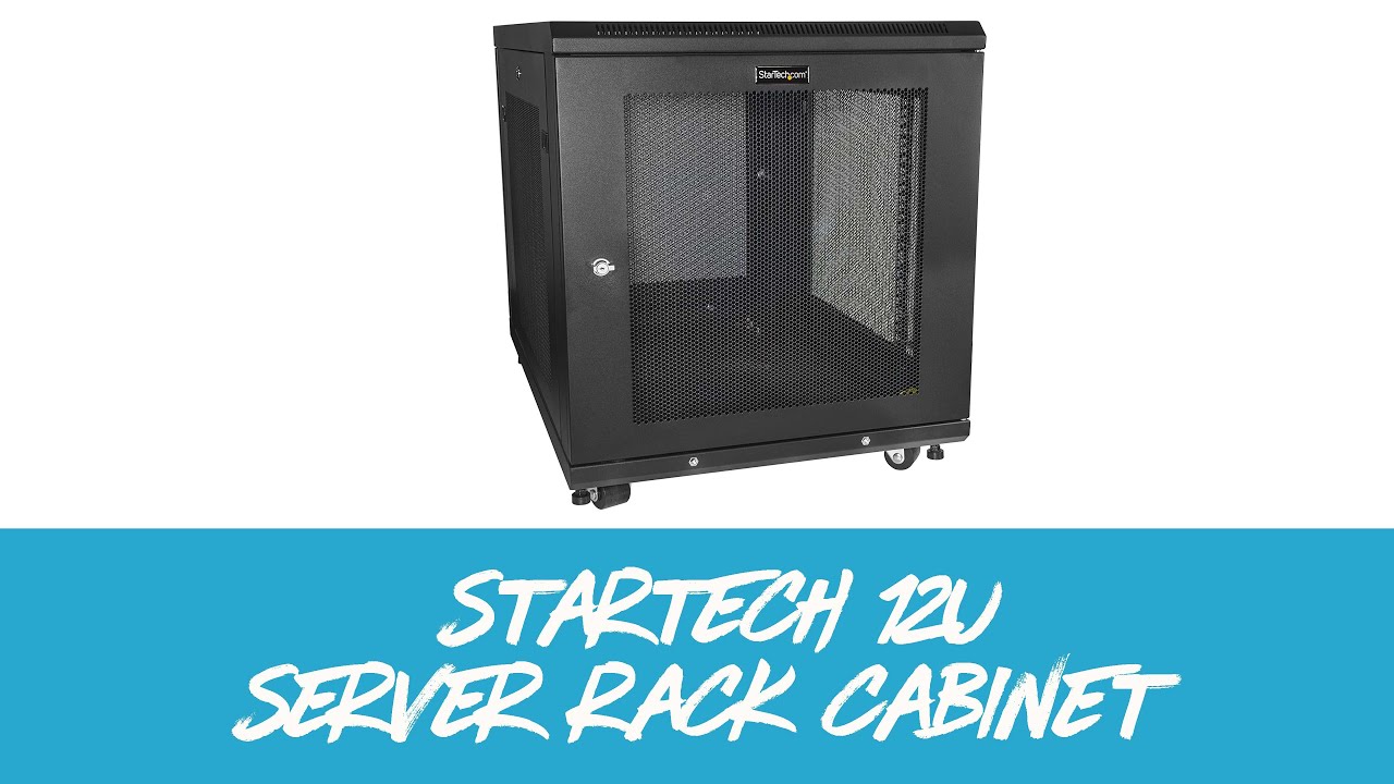 🖥️ StarTech 12U Server Rack Cabinet Review – My Home Server Setup