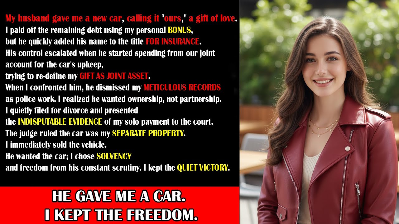 When My Ex Sued Me for the ‘Gift,’ I Sold It the Day Before.